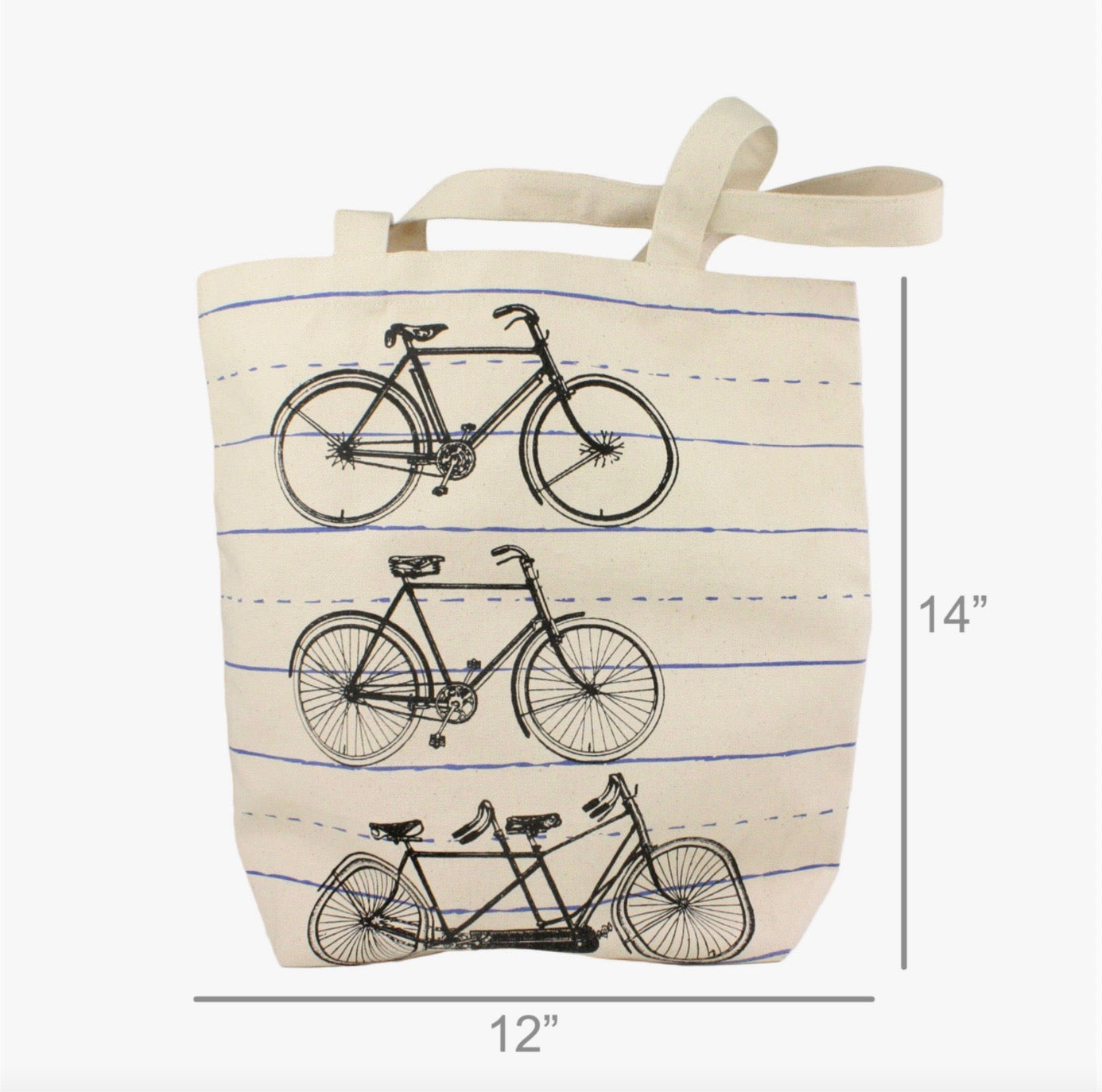 Canvas Tote - Bicycle