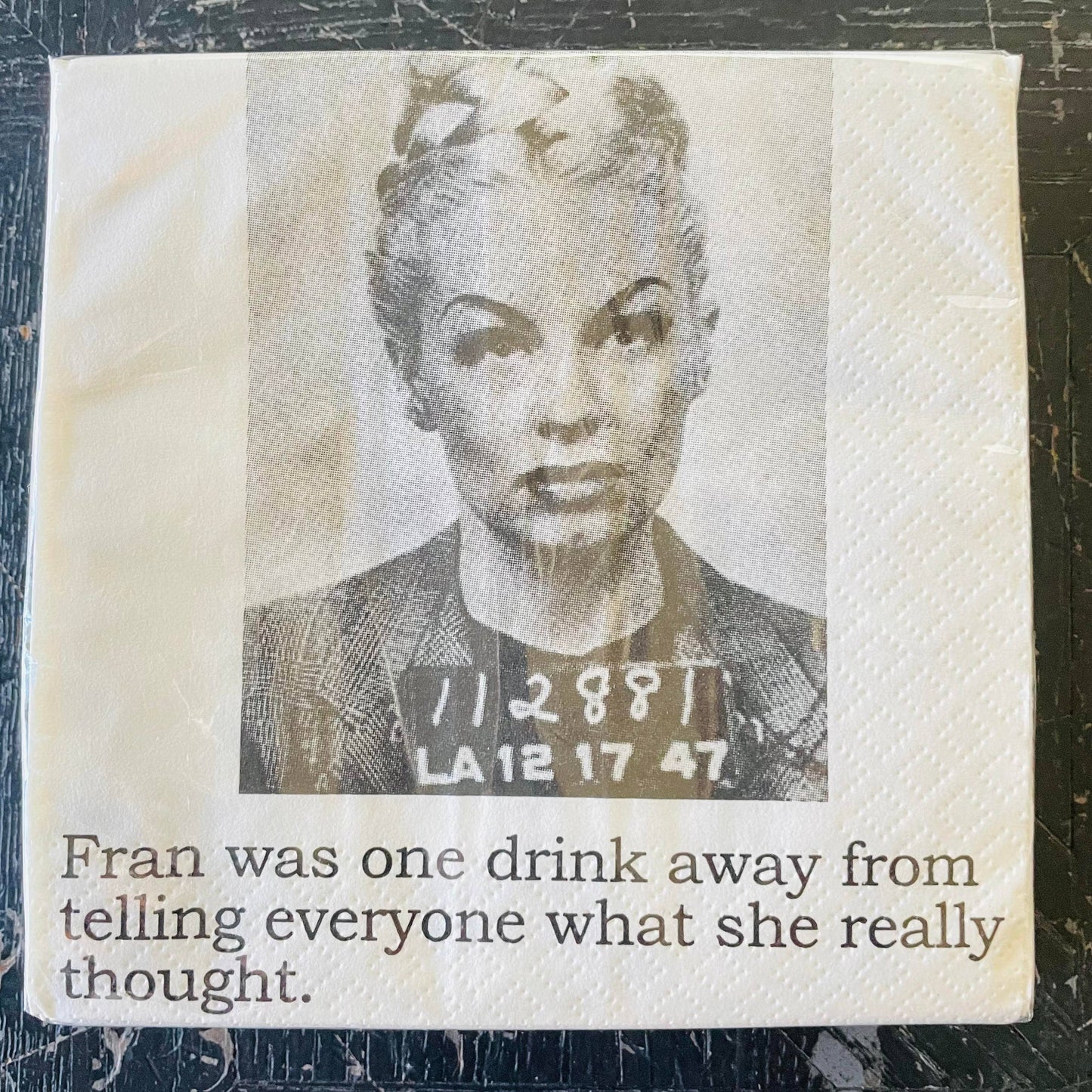 Big House Cocktail Napkins, Fran