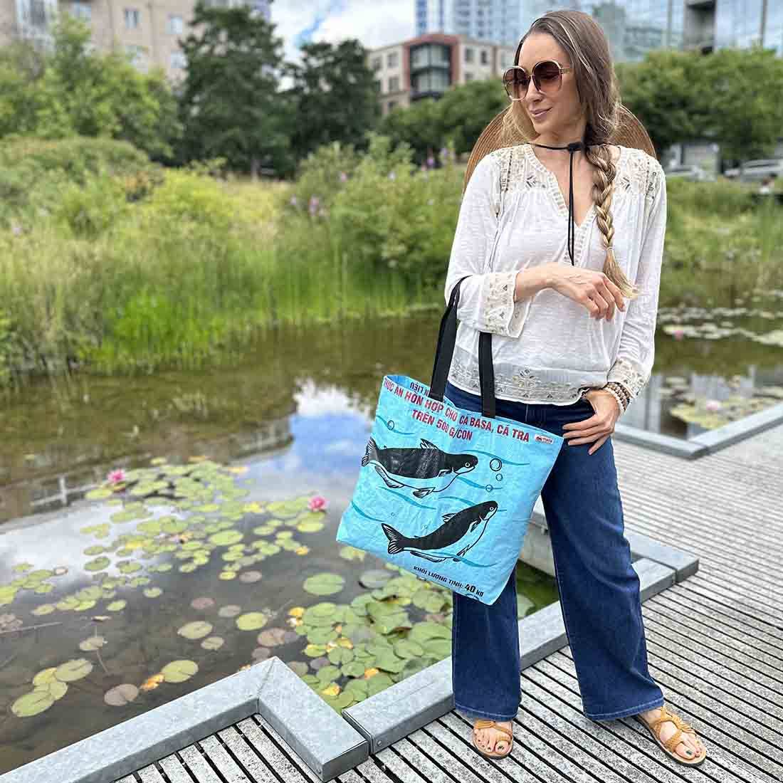 Blue Whale Tote