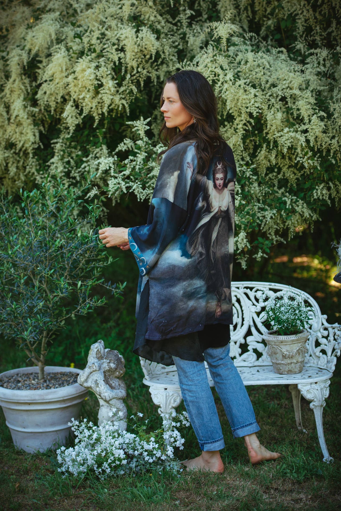 Dreamer Bamboo Mid-length Kimono