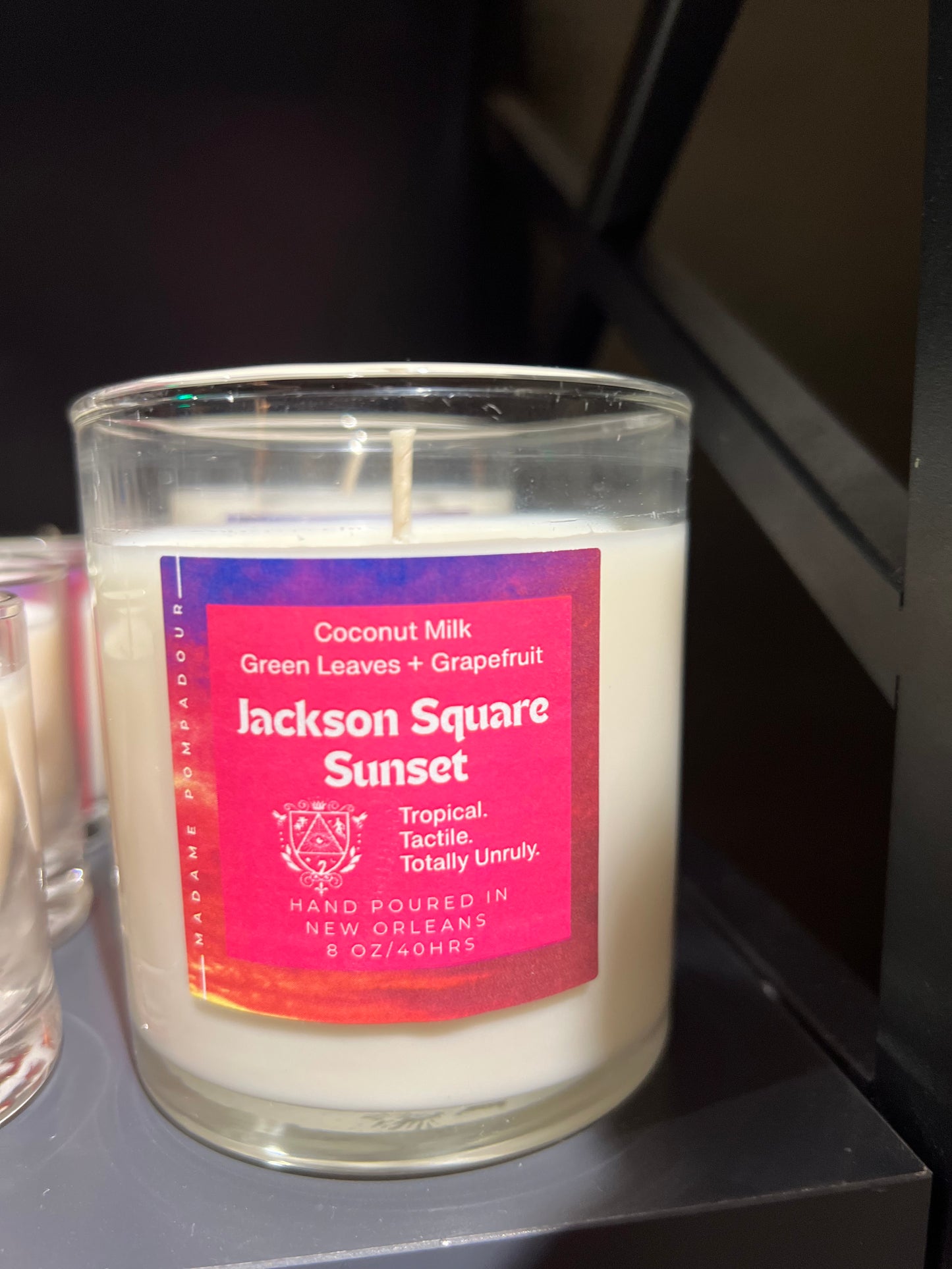 Jackson Square Sunset Candle Jar 8.5 oz