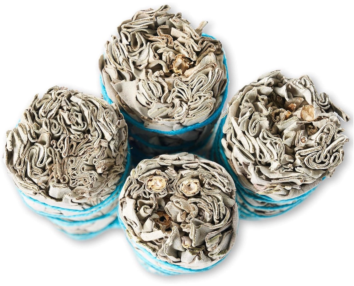 4 Mountain Grown Sage Smudge Sticks