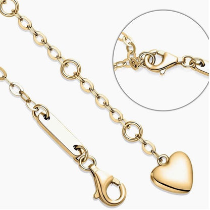 Infinity Pendant Chain Bracelet in 14K Gold