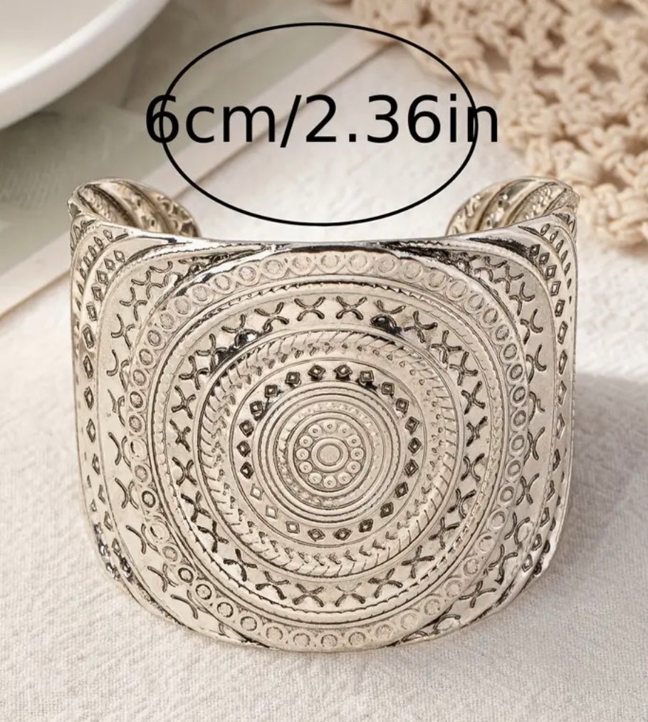 Boho Open Cuff Unisex Bracelet