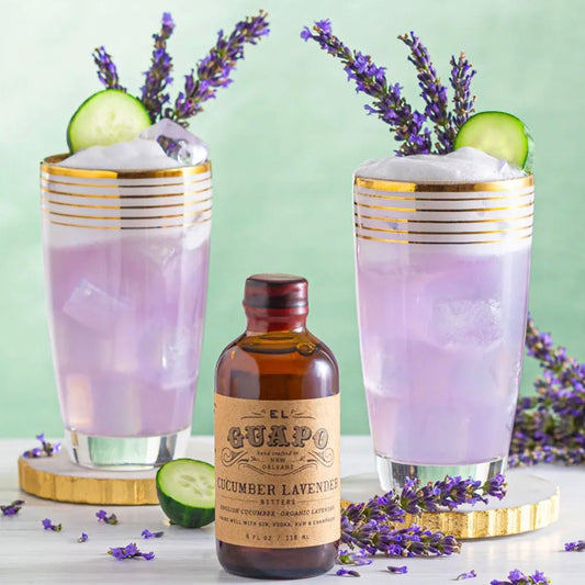 El Guapo Bitters: Cucumber Lavender 4 oz.