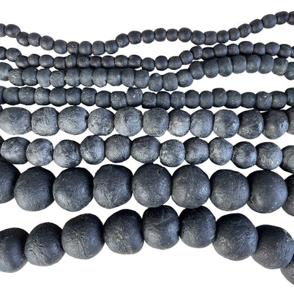 Recycled Glass Beads: Blue Sm
