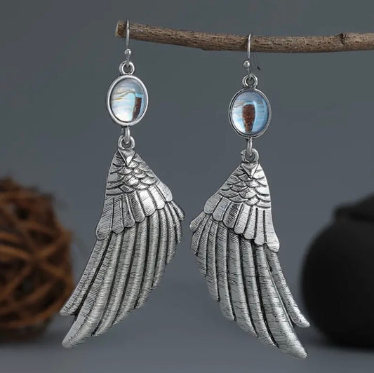Wings Gem Earrings