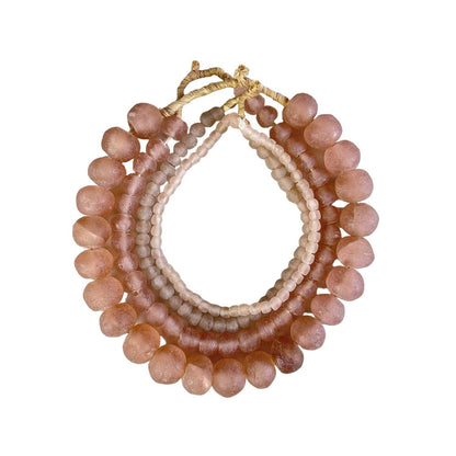 Recycled Glass Beads: Black ExSm