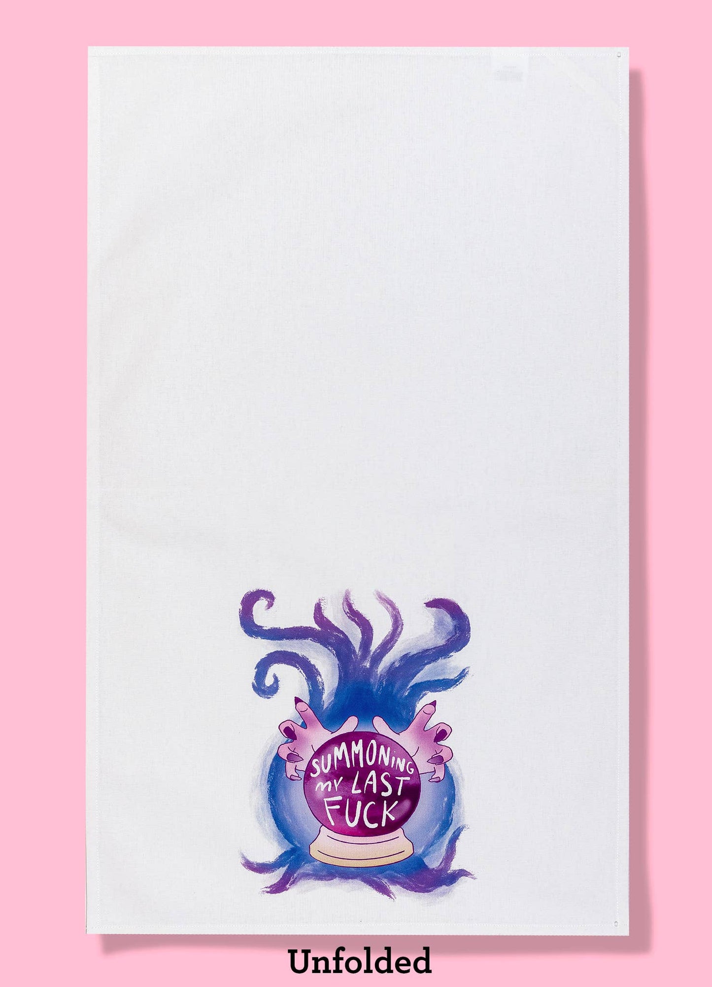 Summoning My Last Fuck Dishtowel