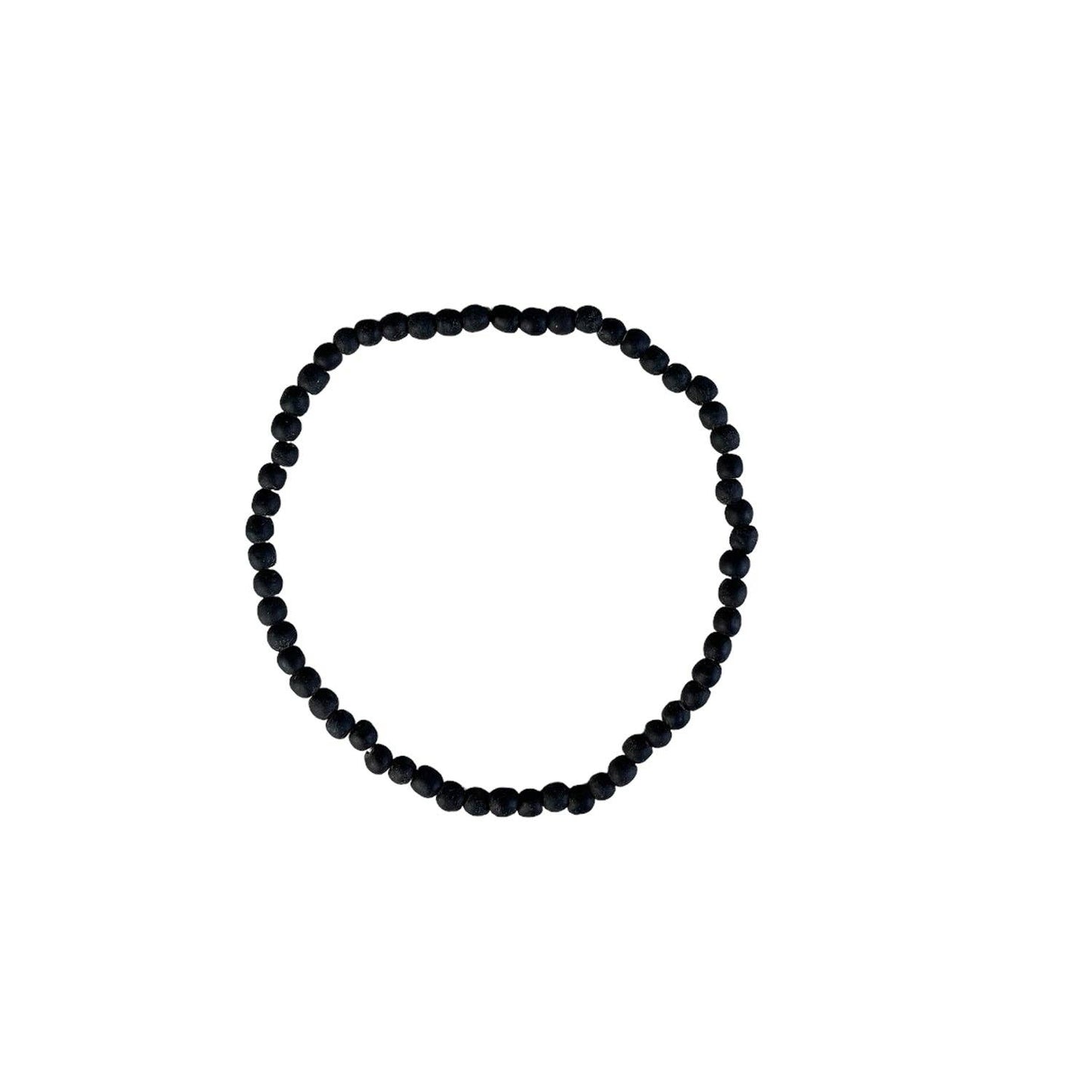 Recycled Glass Beads: Blue Md
