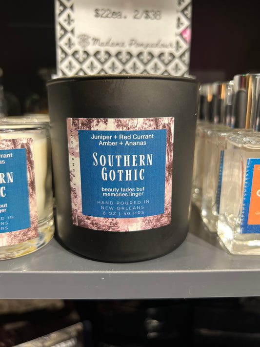 Southern Gothic Candle Jar 8.5 oz.