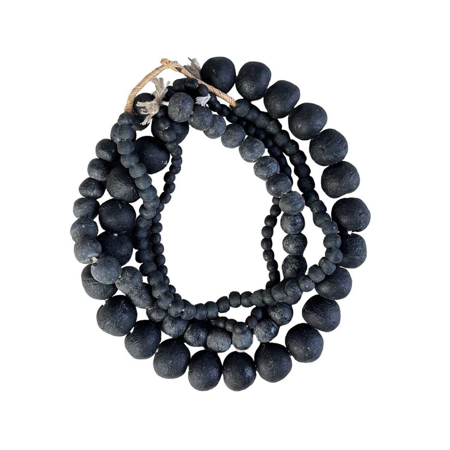 Recycled Glass Beads: Pink ExSm