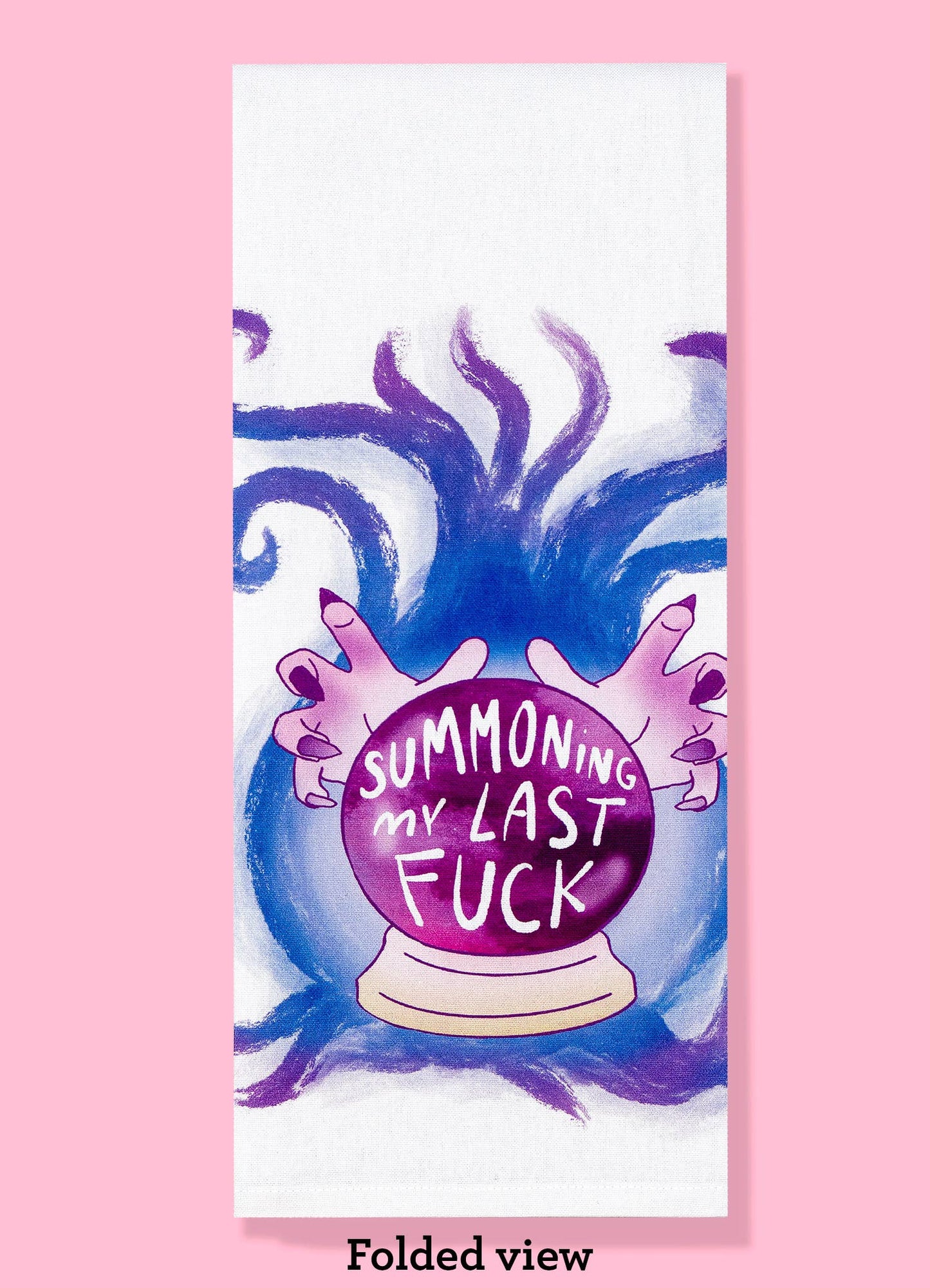 Summoning My Last Fuck Dishtowel