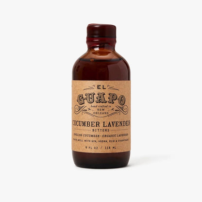 El Guapo Bitters: Cucumber Lavender 4 oz.