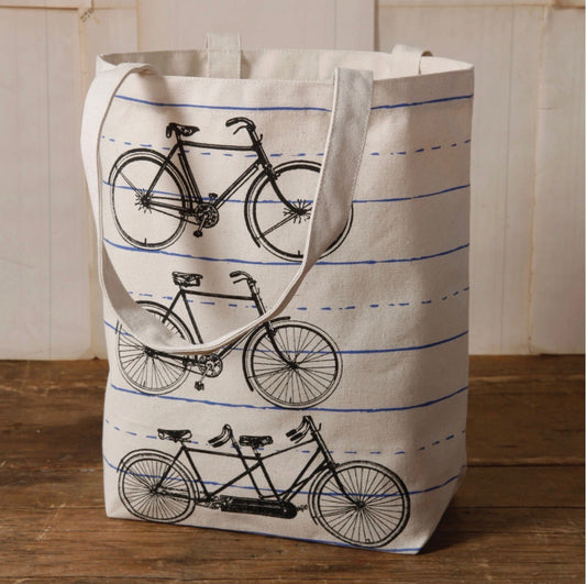 Canvas Tote - Bicycle