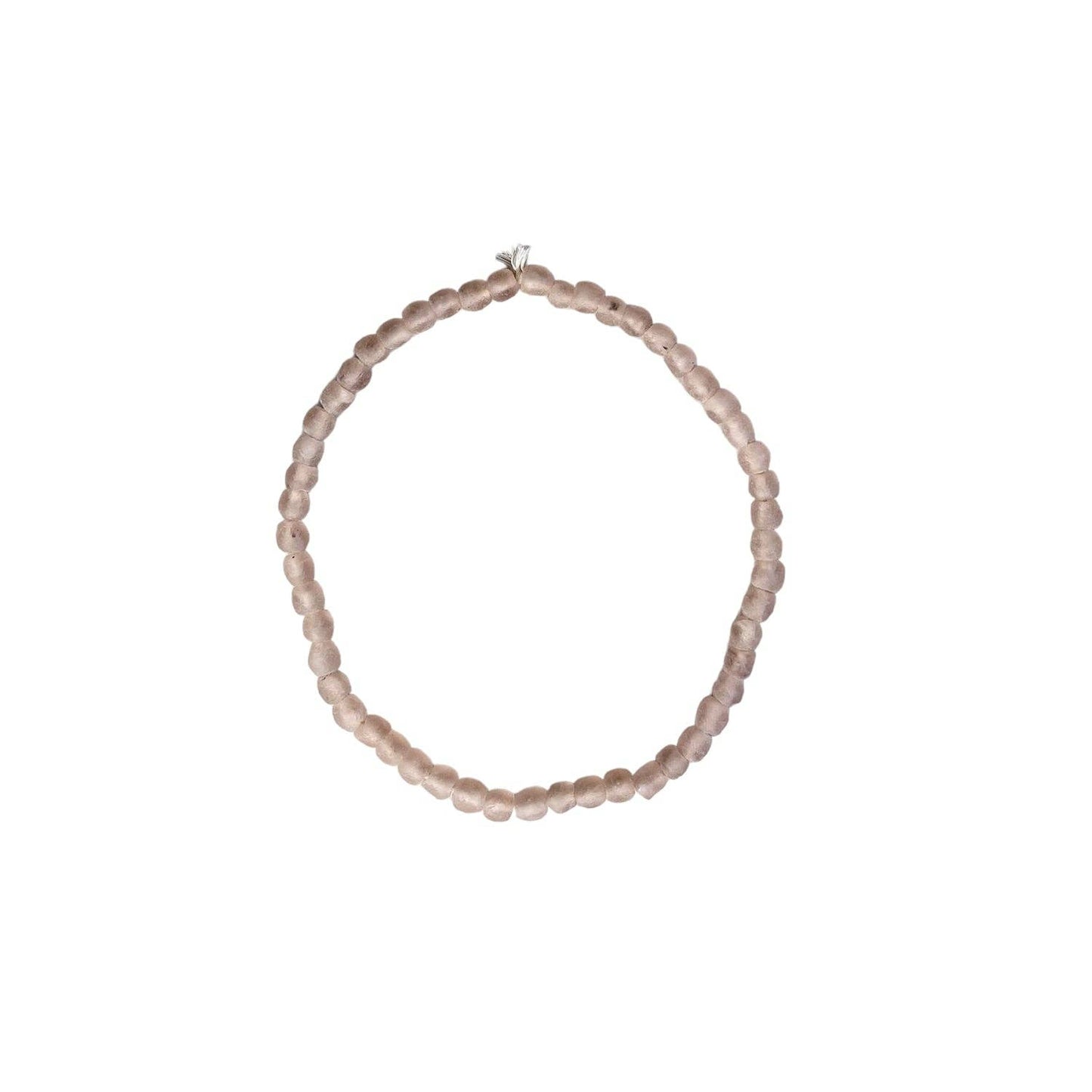Recycled Glass Beads: Pink ExSm